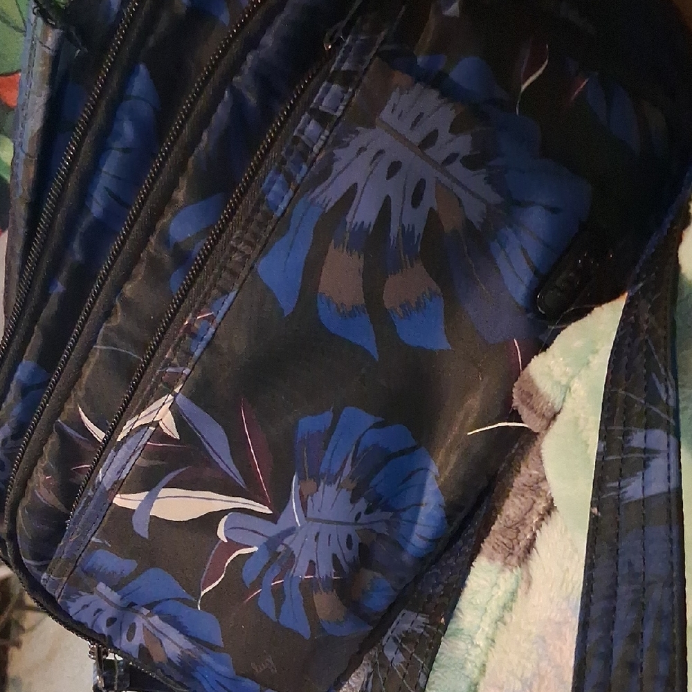 Jungle Blue Lug Purse